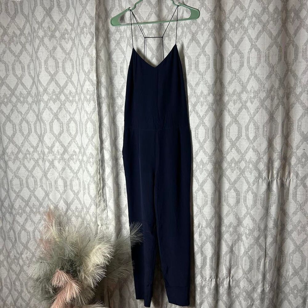 Jcrew Women's Navy and Blue Jumpsuit